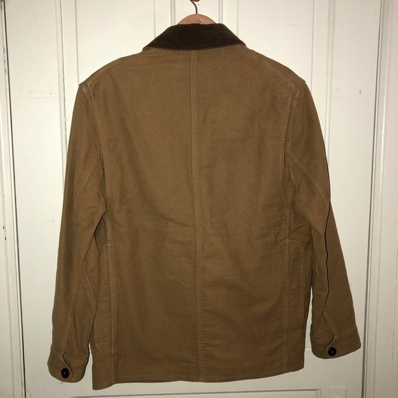 Pendleton Men’s Woolen Mills Tan Brownsville Jacket Corduroy Collar Trim Medium - Picture 10 of 10